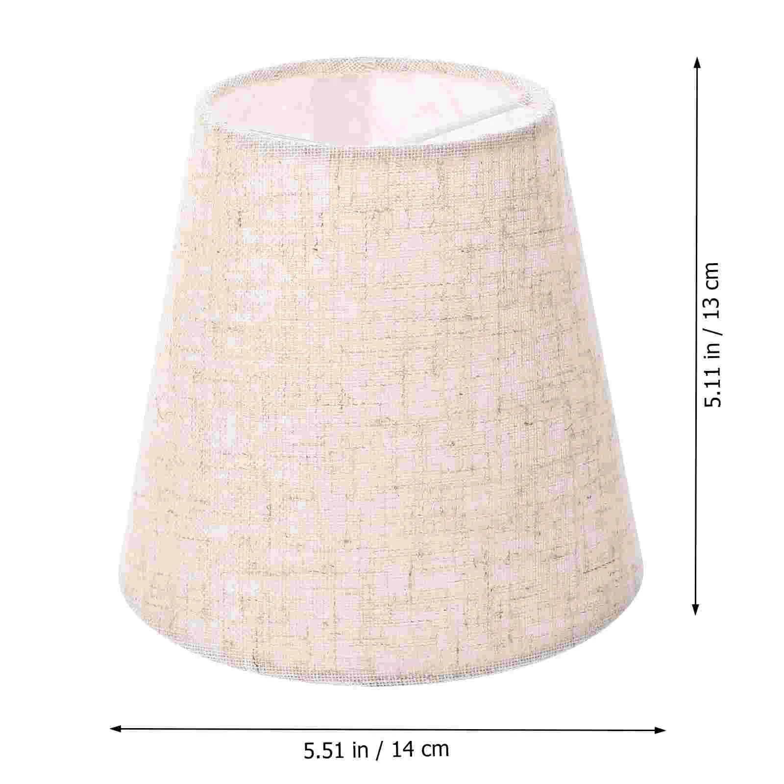 Ceiling Light Clamped Bubble Fabric Lampshade Cloth Cover Spider Beige Durable Accessory