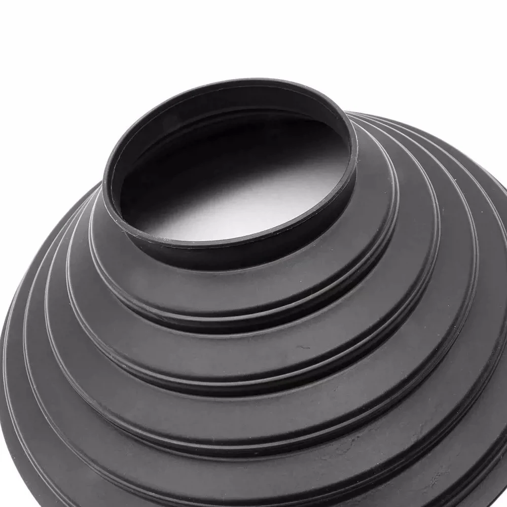 Silicone Lens Hood Anti-Glare Light Extinction Cover Universal For Canon For Nikon Mirrorless DSLR Camera Eliminate Reflection