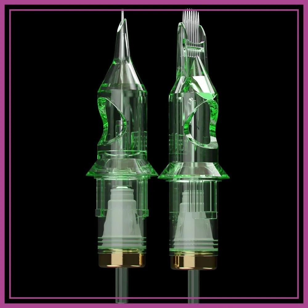 

Standard 14 Round Shader M-Taper Tattoo Needles Cartridges 20PCS with Membrane Disposable EN02R-20-1214RS-M