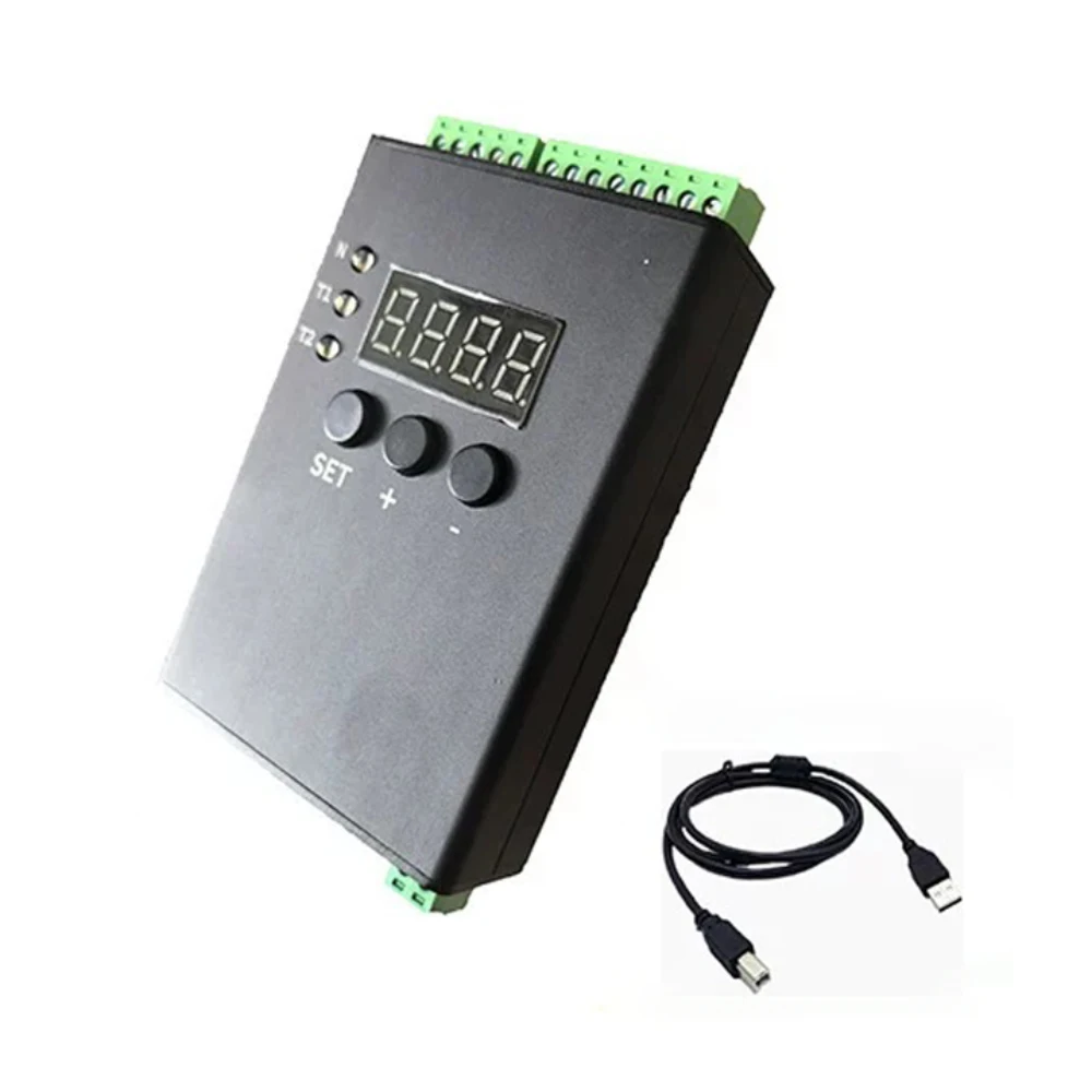 Machine Vision LED Light Source Controller – 4-Channel PWM Dimmer, Strobe & Constant Mode, 24V DC, RS232 Control, 120W Total Out