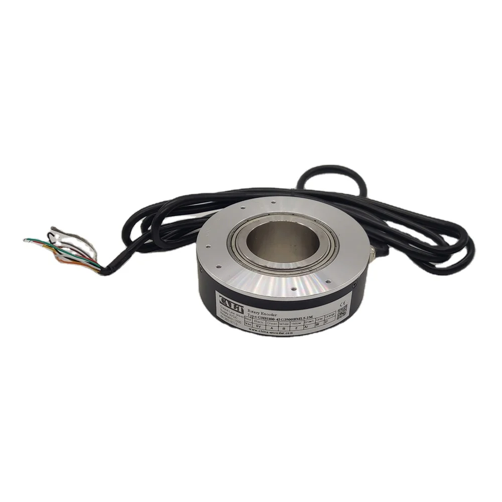 GHH100-42G2500BML5-2M 100mm Outer Size Encoder 2500ppr  Rotary Encoder for Elevator