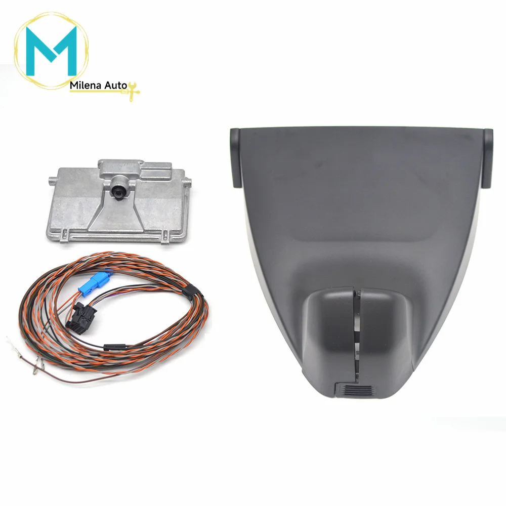 

3Q0 980 654 H 3G8 868 437 82V 3G0 858 633 634 82V For VW CC Arteon 3rd Lane Keeping Assist Camera Cover Holder Wiring