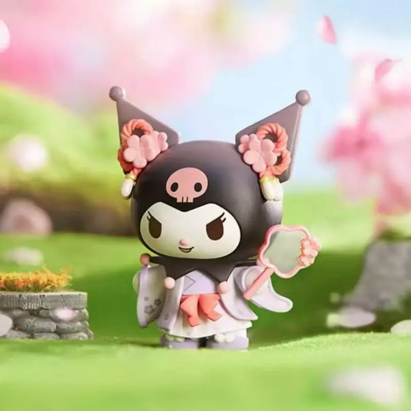 Sanrio Cieco Scatola Nuovo Rima Fiore Vestiti Borsa Mistero Kuromi Pochacco Cinnamoroll Carino Melodia Action Figure Regalo A Sorpresa