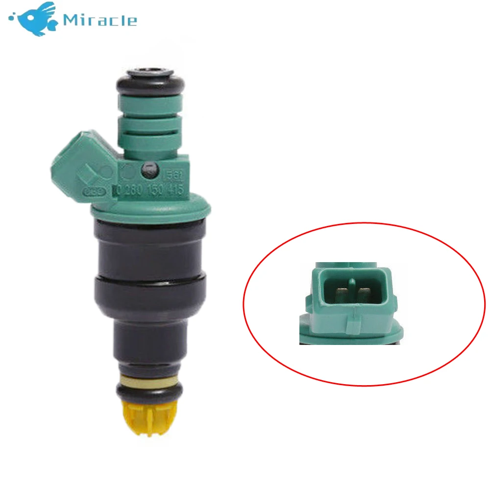 4/6/8/10 NEW OEM 0280150415 UPGRADE FUEL INJECTORS 87-97 Jee p Cheroke e C omanche W rangler 4.0L