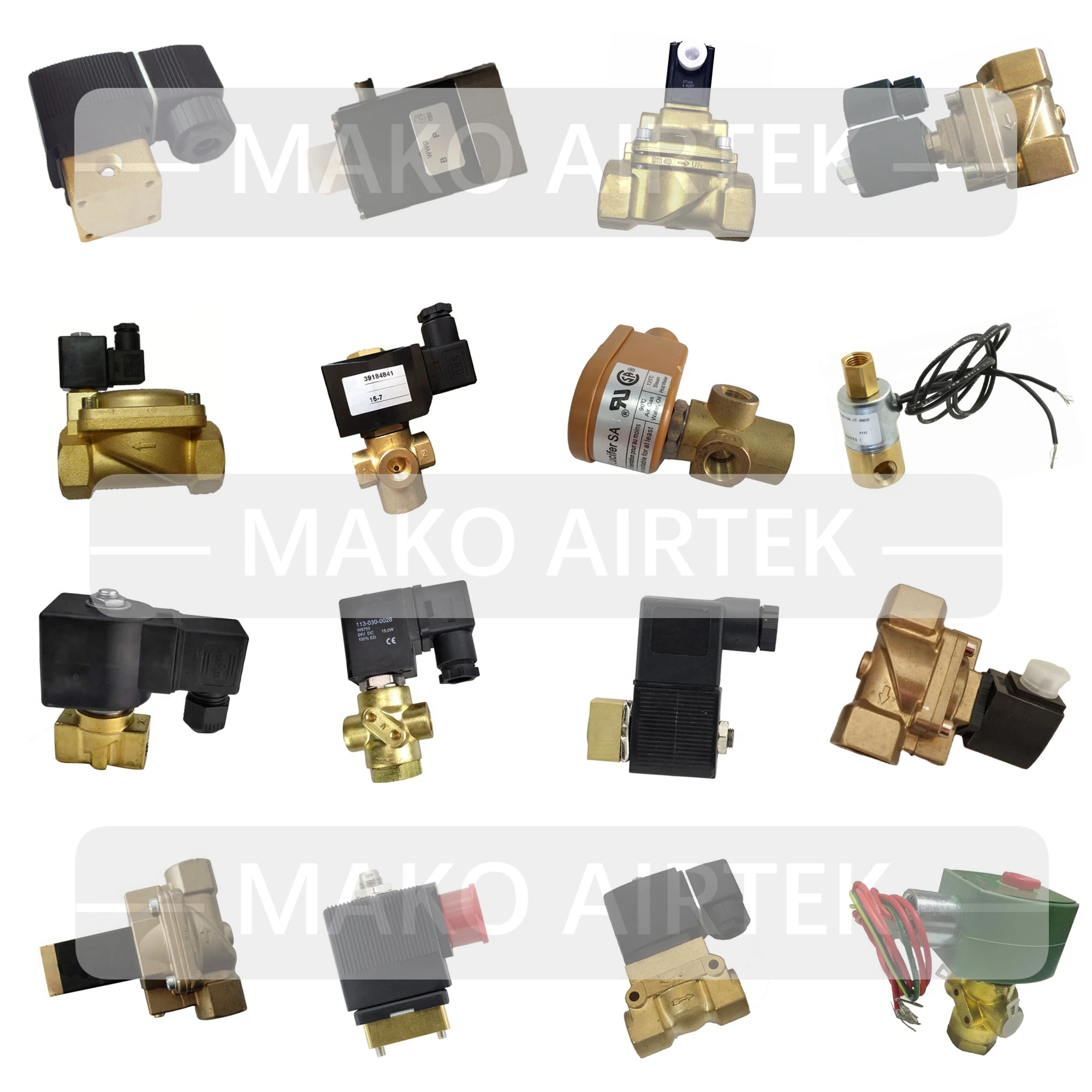 Detalhe 3 de Válvula solenoide 1089070202 1089070205 1089070206 1089070221 Solenoid Valve Fits Atlas Copco Air Compressor Pneumática