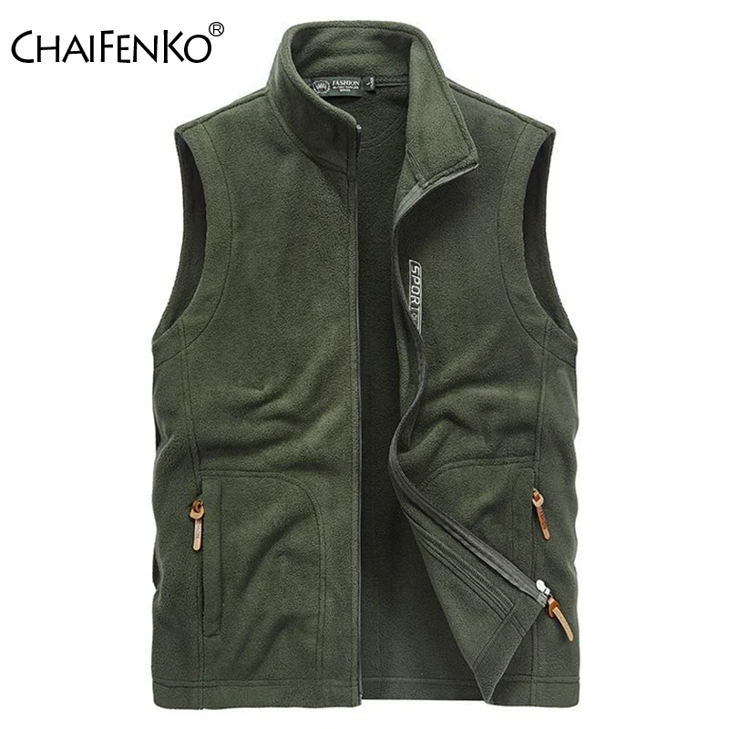 Uomo autunno inverno Soft Shell gilet giacca 2024 nuovo cappotto senza maniche moda uomo tasche Multiple gilet Casual uomo Plus Size