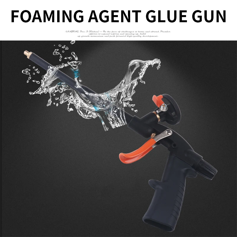 معدن البولي يوريثين رغوة تسرب بندقية خاصة بولي Foam رغوة بندقية الصف توسيع رذاذ تطبيق قضيب طول 32 سنتيمتر