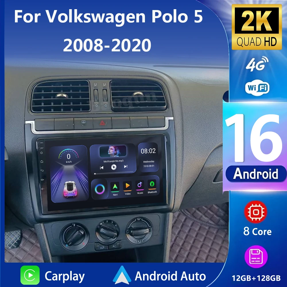 Android 16 ΠΠ²ΡΠΎΠΌΠΎΠ±ΠΈΠ»ΡΠ½ΡΠΉ ΡΠ°Π΄ΠΈΠΎΠΏΡΠΈΠ΅ΠΌΠ½ΠΈΠΊ Ρ Π½Π°Π²ΠΈΠ³Π°ΡΠΈΠ΅ΠΉ ΠΡΠ»ΡΡΠΈΠΌΠ΅Π΄ΠΈΠΉΠ½ΡΠΉ ΠΏΠ»Π΅Π΅Ρ Π΄Π»Ρ Volkswagen VW POLO 5 Π‘Π΅Π΄Π°Π½ 2008-2023 Carplay Auto Stereo DSP WIFI + 4G GPS Android 16 ΠΠ²ΡΠΎΠΌΠΎΠ±ΠΈΠ»ΡΠ½ΡΠΉ ΡΠ°Π΄ΠΈΠΎΠΏΡΠΈΠ΅ΠΌΠ½ΠΈΠΊ Ρ Π½Π°Π²ΠΈΠ³Π°ΡΠΈΠ΅ΠΉ ΠΡΠ»ΡΡΠΈΠΌΠ΅Π΄ΠΈΠΉΠ½ΡΠΉ ΠΏΠ»Π΅Π΅Ρ Π΄Π»Ρ Volkswagen VW POLO 5 Π‘Π΅Π΄Π°Π½ 2008-2023 Carplay Auto Stereo DSP WIFI + 4G GPS