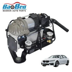 Air suspension system for bmw 7 series G11 G12 2016 OE 37206861882 air compressor pump with bracket shut-off valve 37206884682