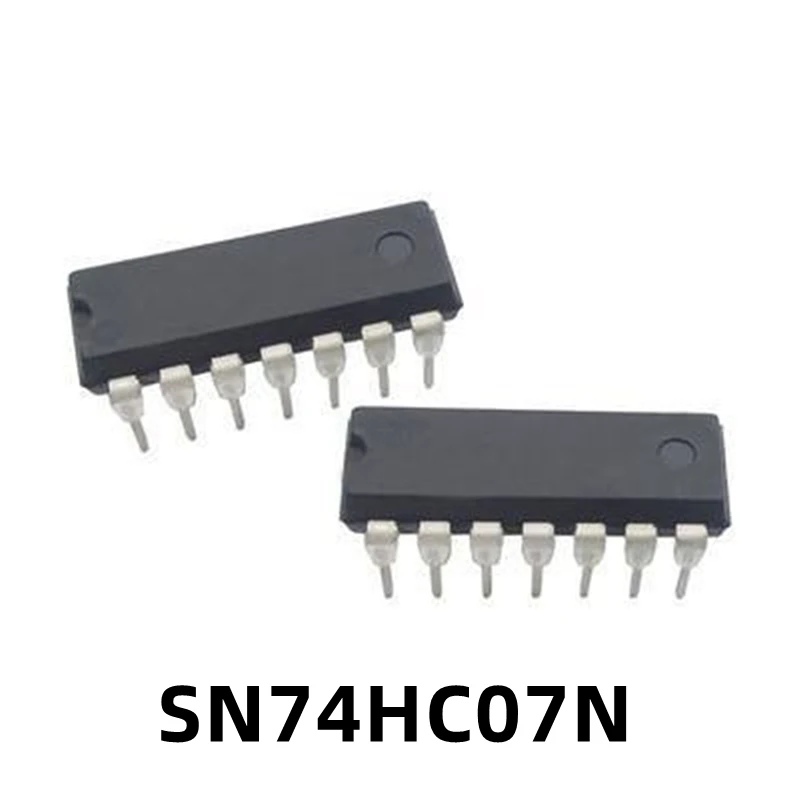 1PCS SN74HC07N 74HC07 Six-phase Buffer/Driver Direct Insert DIP-14