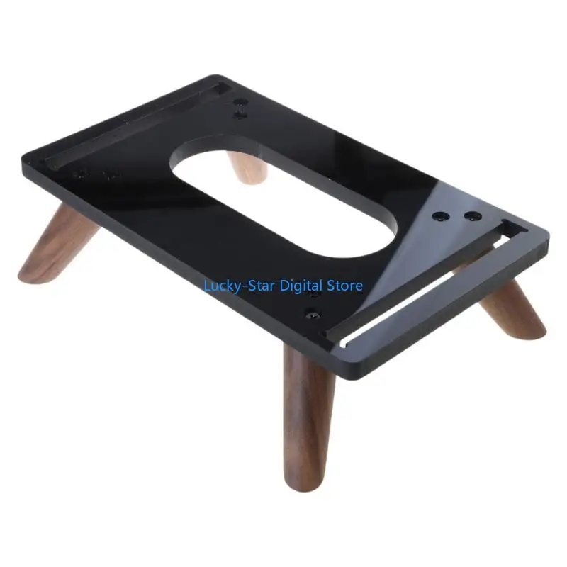 

N7MC Speakers Pedestal, Acrylic Desk Stand with Slip Resistant for Authentics 200 300 500 Speakers Stability