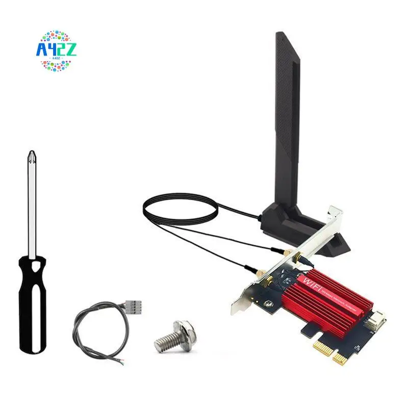 a42z-rtl8922ae-wifi7-pcie-アダプター-12db-アンテナ内蔵ワイヤレスネットワークカード-トライバンド-24g-5g-6ghz-6338mbps-bt54