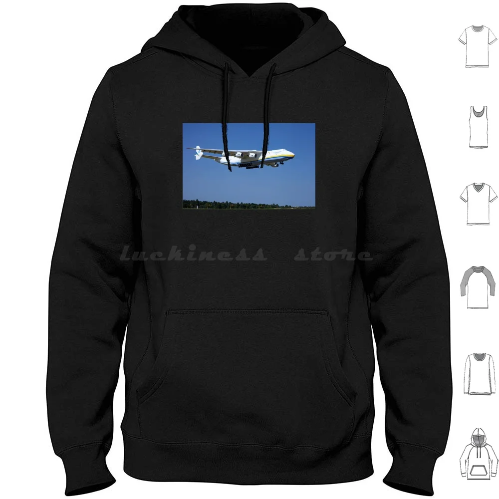 Antonov An-225 Mriya Aviation Hoodie Cotton Long Sleeve Antonov Antonov Mria Mria Antonov Antonov Models Vintage Antonov