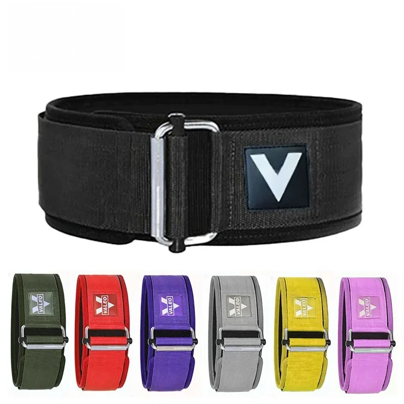 

1Pcs Fitness Weightlifting Belt Squat Pull-Up Gym Strength Lifting Adjustable Lumbar Support Metal Buckle Cross Training