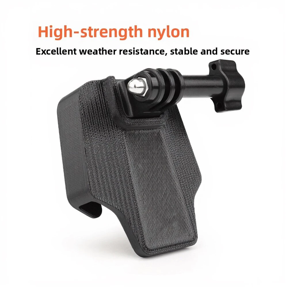 Nylon Folding Bike Pig Nose Motion Camera Light Bracket Adapter For Bicycle Handlebar Mounting Sports Action Cam Accessories