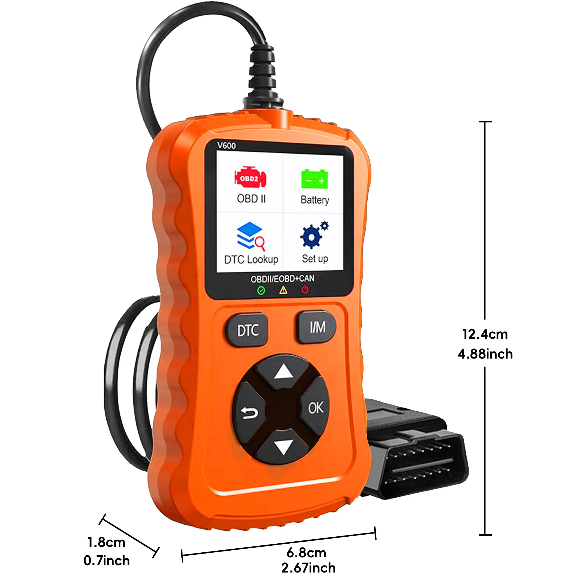 OBD2 Scanner Diagnostic Tool, Check Engine Light Car Code Reader with Reset, Live Data, Freeze Frame,Car Scanner Diagnostic Tool
