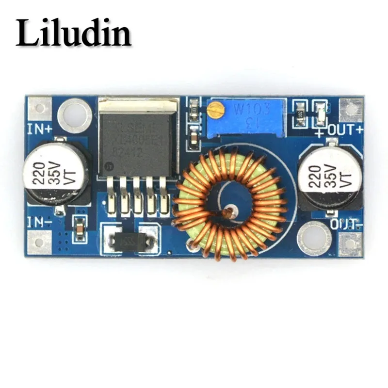 XL4005 XL4015 DSN5000 Beyond LM2596 DC-DC adjustable step-down 5A 75W power Supply module Large current Large power