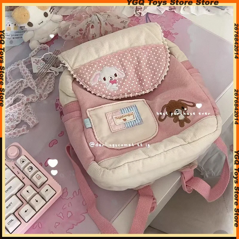 Kaawaii Sanrio Sugarbunnies Backpack Anime Cartoon Kawaii Schoolbag Cute Children Girl Birthday Gifts Custom Shoulder Bag