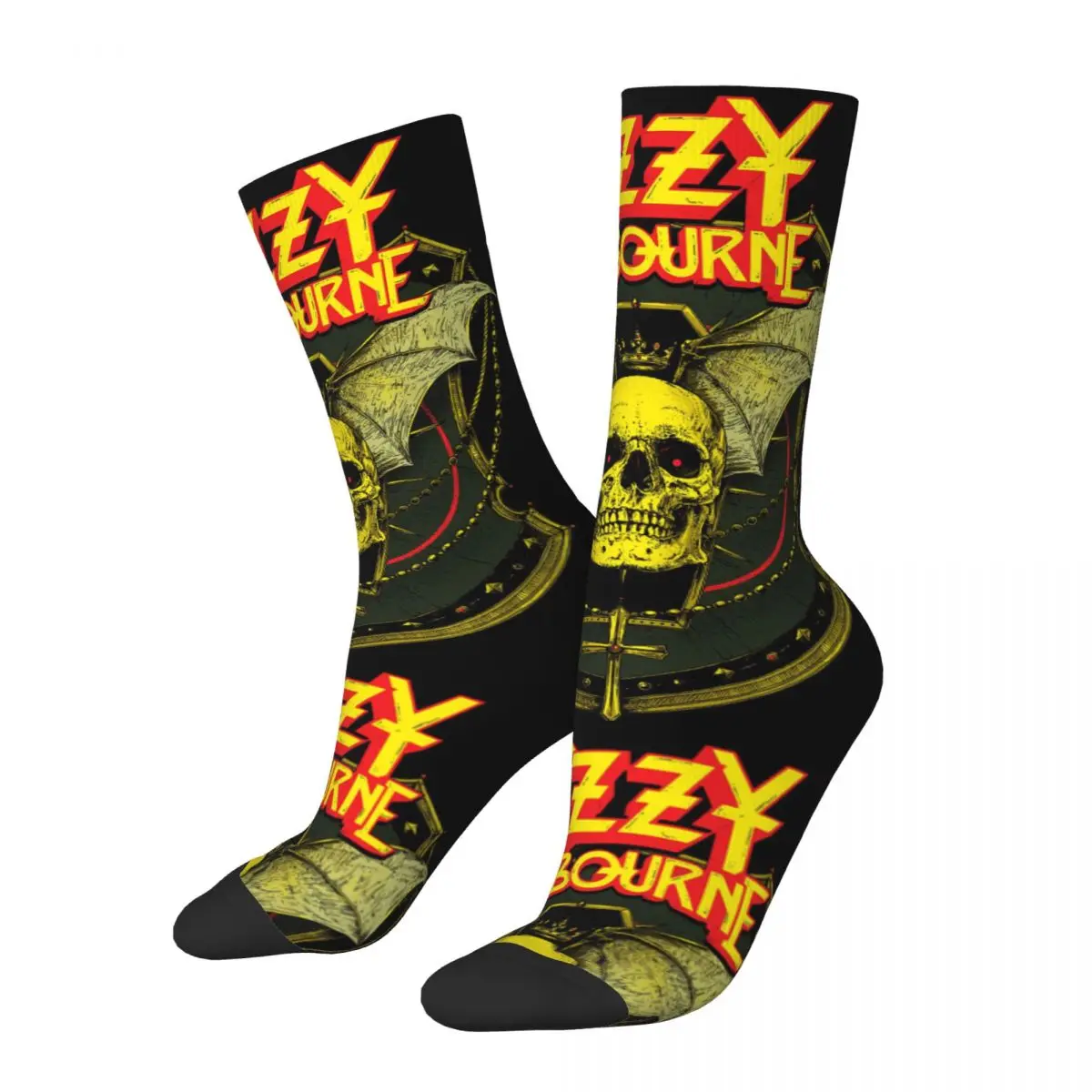 

Ozzy Osbourne Unisex Winter Socks Hip Hop Fun printing Socks Street Style Crazy Sock