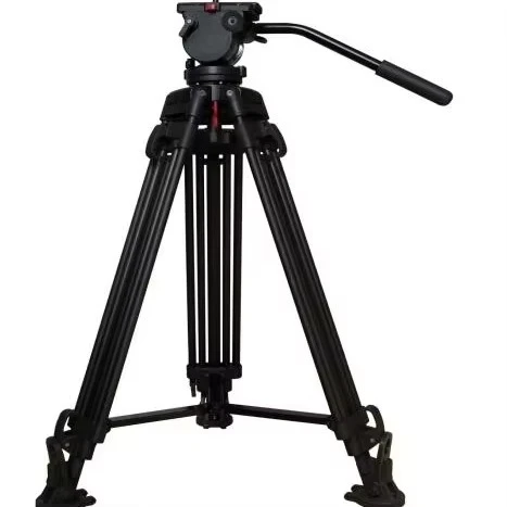 8kg Payload Professional Video Tripod Kit with 75mm Bowl Fluid Head and Carbon Fiber Tripod