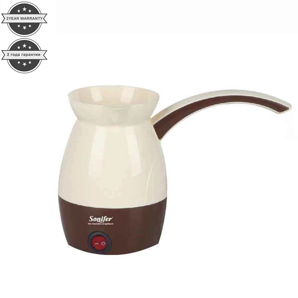 0.5L Mini Coffee Machine Turkey Coffee Maker 800W Electrical Coffee Pot Boiled Milk Coffee Kettle for Gift 220V Sonifer