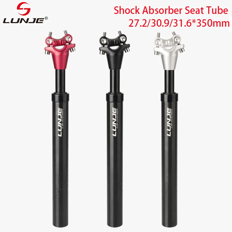 Shock Absorber Seatpost 27 2 Seat Tube Mountain Road Bike Aluminum Alloy Bicycle Seat Post Bike Accessories for MTB Cycling