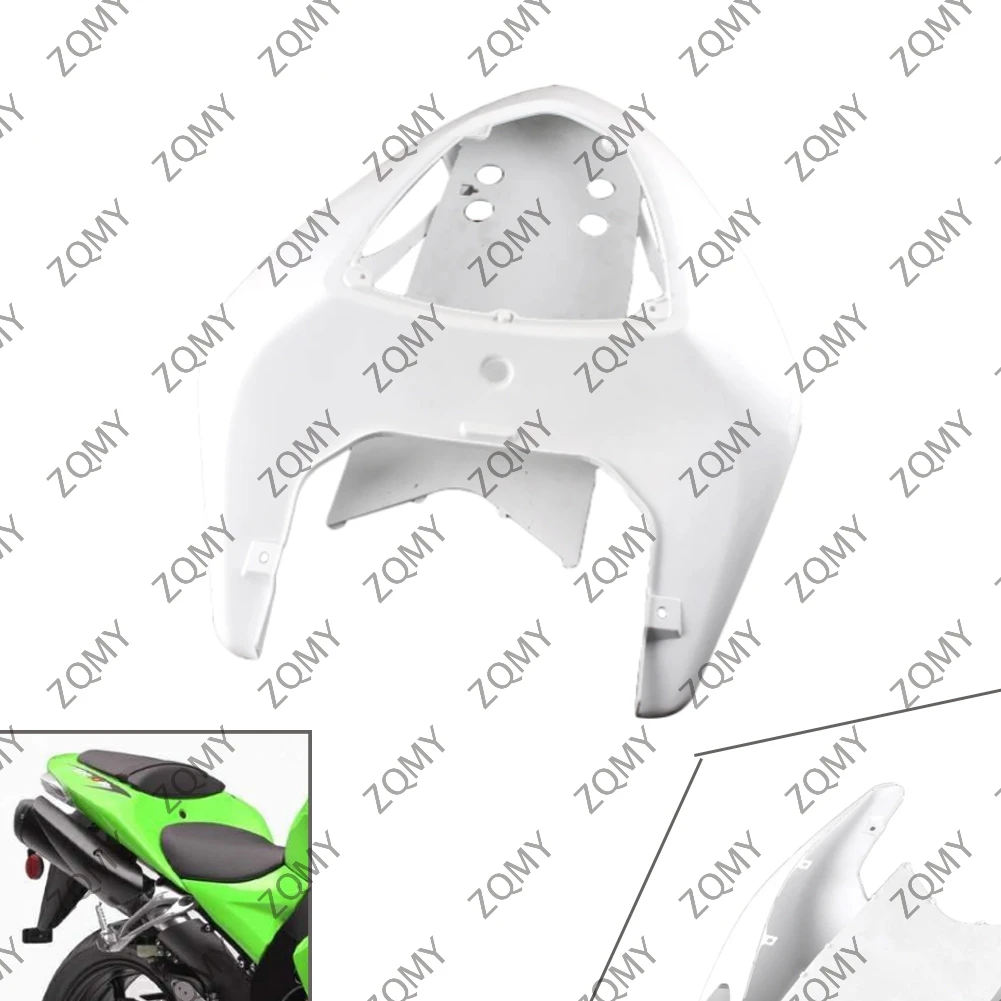 Unpainted Motorcycel Tail Rear Fairing Cover Bodykits Bodywork For Kawasaki ZX10R 2006 2007 Injection Mold ABS