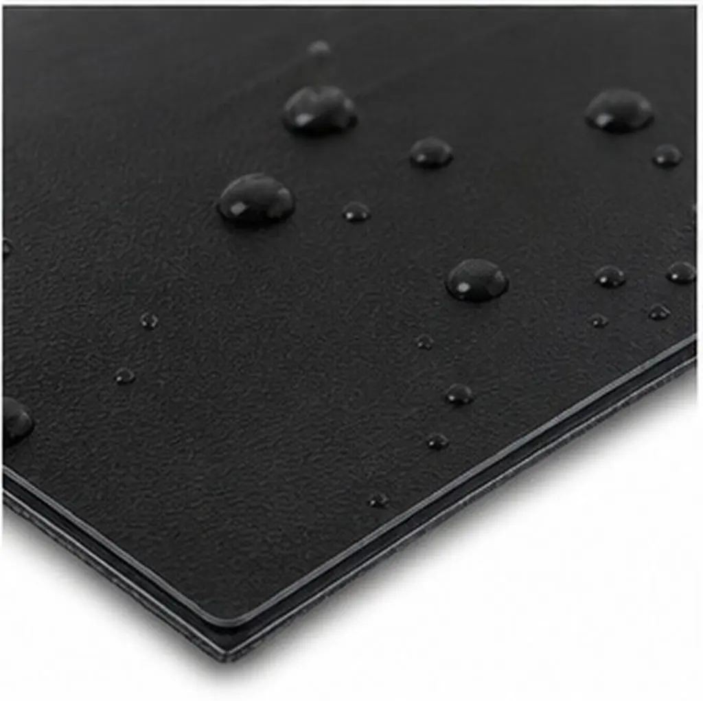 2Pcs Self-Adhesive Pond Liner Repair Patch – Black Waterproof EPDM Rubber Leak Seal Tape for Garden Ponds