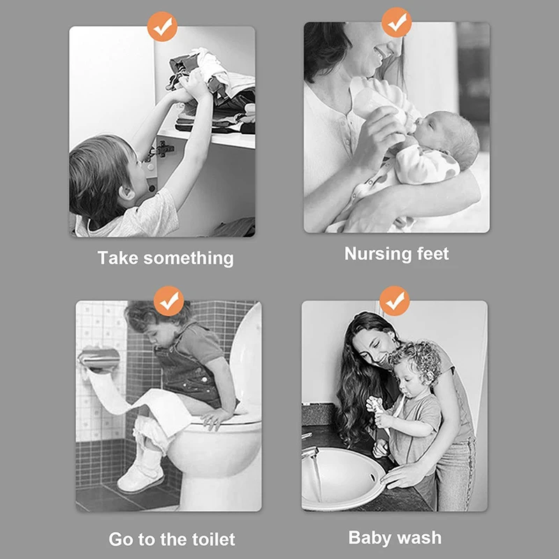 Aiuto step-up per bambini, adatto per bagni, cucine, camere da letto, stanze dei giocattoli e soggiorni