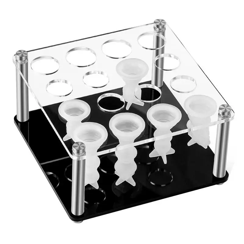 Resin Chess Mold Holder International Chess Mold Metal Brackets Acrylic And Metal Brackets For Silicone Molds With 4 Legs For