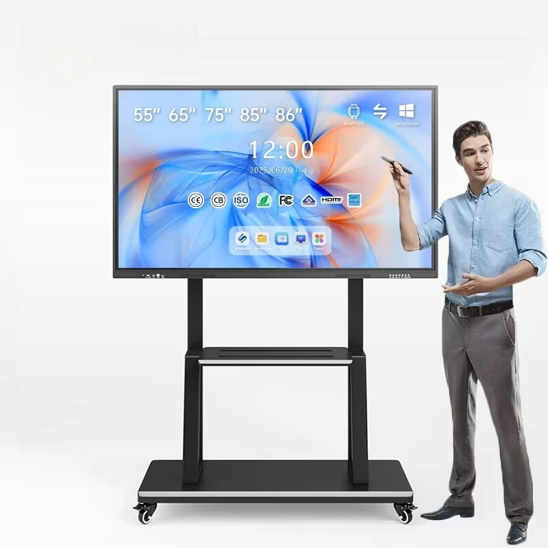 commercial  optical binding local dimming high color gamut 65 inches 120Hz 40 points 4k high definition multimedia interactive