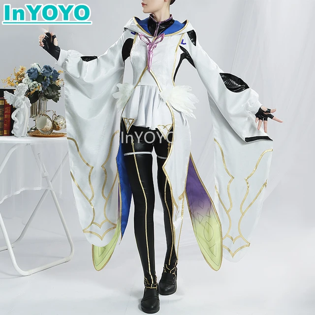 InYOYO Merlin Prototype Cosplay Costume Anime Fate/Grand Order FGO Uniform  Arcade Game Gorgeous Dress Halloween Party Outfit For - AliExpress