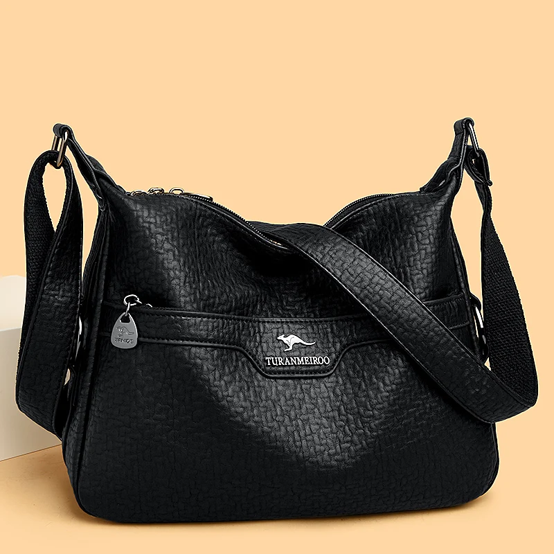 

Модные сумки на плечо подмышками, высококачественная искусственная кожа для женщин, простой стильный кошелек, однотонная женская сумка через плечо для отдыха