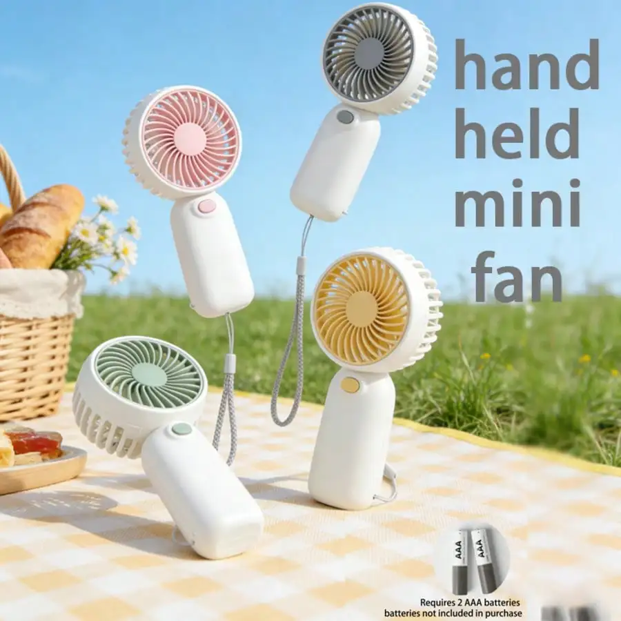 

Mini Portable Silent Fan, 1 Speed, Battery Powered, Party Gift, Summer Cooling Gift, Suitable For Gift, Outdoor Travel, Beach, Home, Office Use (Batteries Not Included)