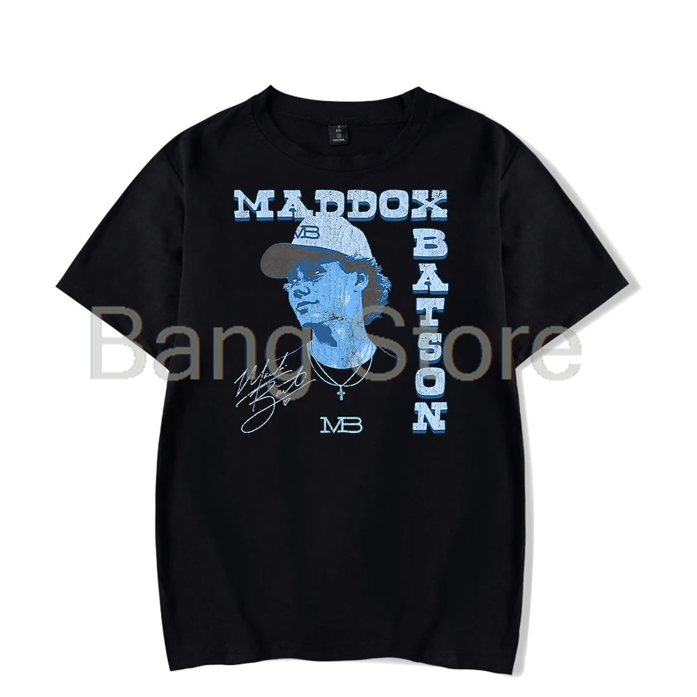 

Футболка Maddox Batson Photo с коротким рукавом для женщин и мужчин, модная футболка унисекс с круглым вырезом
