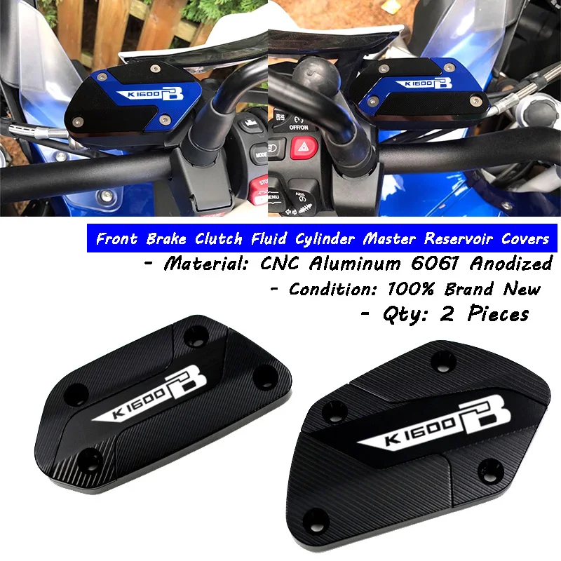 

Новый для BMW K1600GTL K1600GT k1600B k1600 k1600 gtl мотоцикла с ЧПУ передний тормозной цилиндр сцепления крышка резервуара для жидкости крышка масляной чашки
