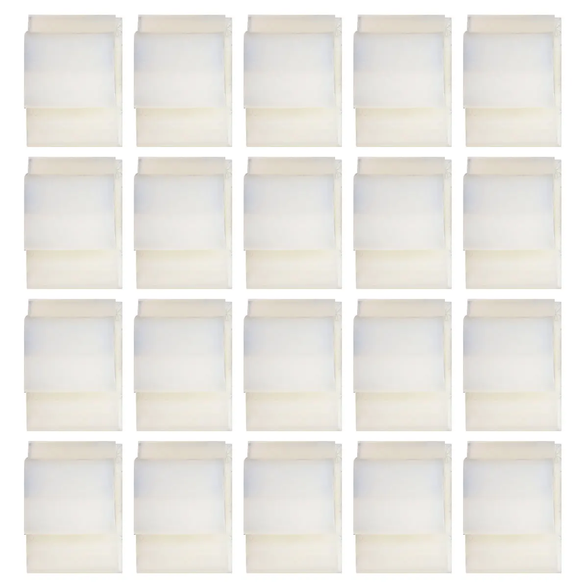 

50pcs Wire Cable Ties Holder Plastic Cord Management Clips Self Adhesive Dual-Sided Tape Mounting Clamps For Earphone