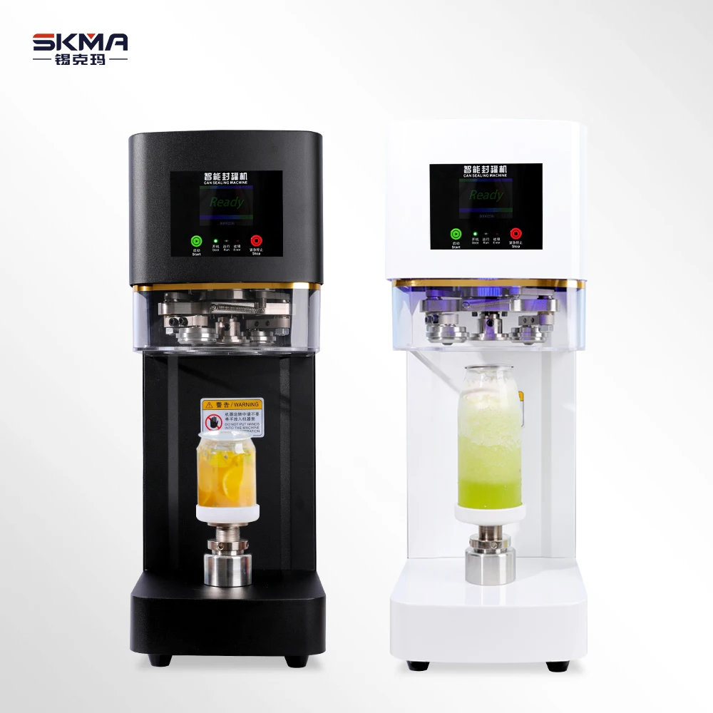 

Fully Automatic Electric Commercial Bubble Tea Can Sealing Machine for Soda Juice Beverage With CE Certification