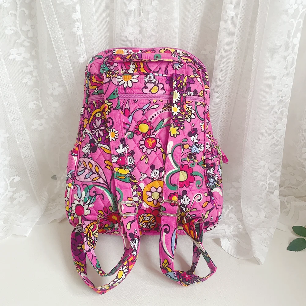 VB environmentally friendly pure cotton printed limited edition patterns and colors, super cute and cute backpack for travel, cu