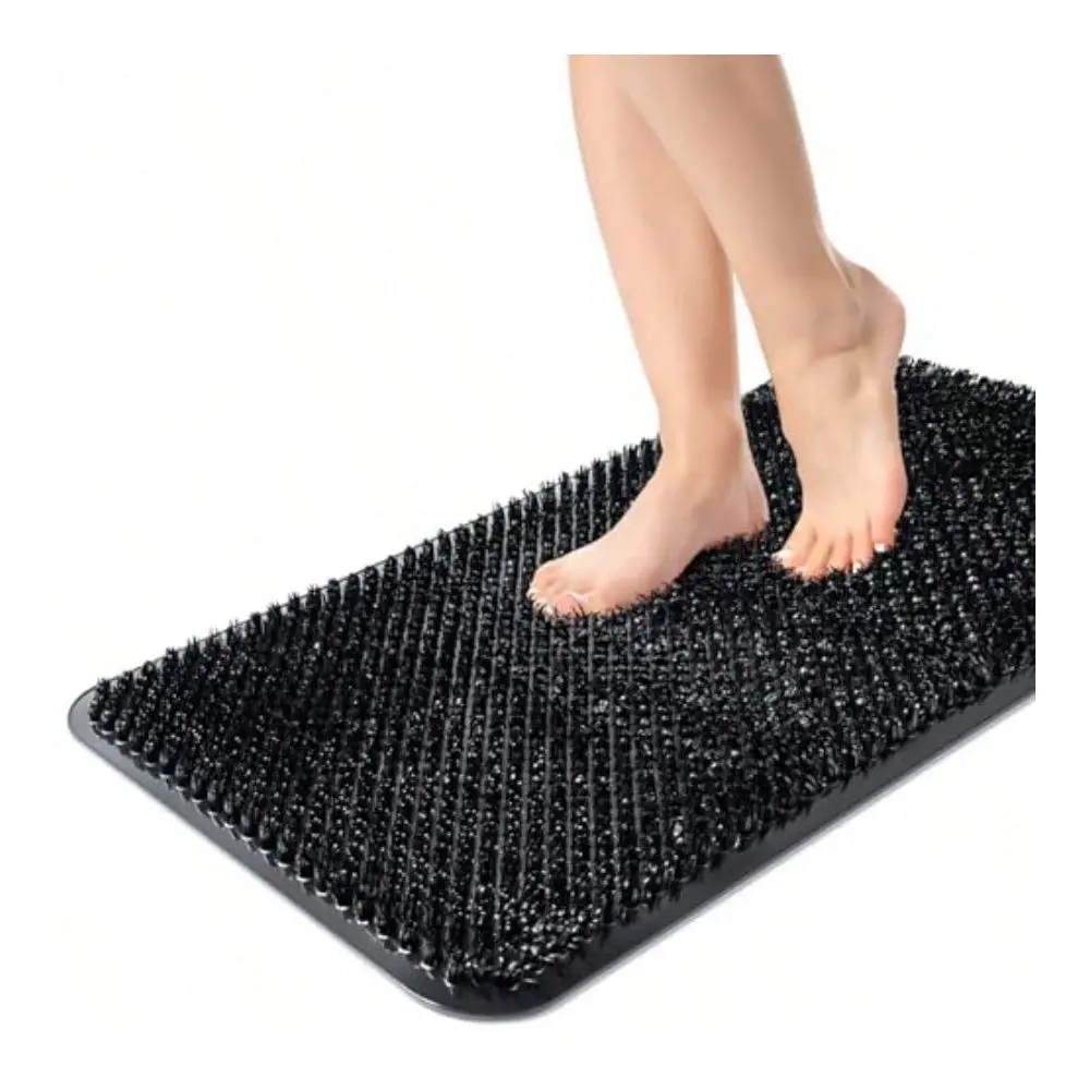 

Foot Crub Mat AntiLip Bath Mat With Crub Britle Oft Hower Foot Maar With Trong Ucn Cup For Oothe Achy Feet 2.6 X 13.4