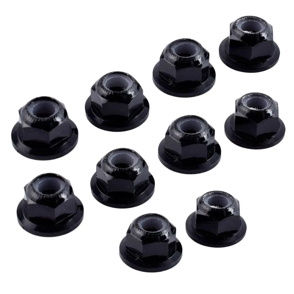 10Pcs Steel Fastener Nuts Fit for HPI HSP ZD Axial RC Car