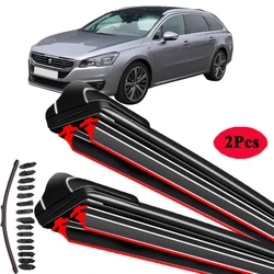 For Peugeot 508 508sw 508RXH 2010~2018 Windscreen Windshield Accessories Window 2010 2011 2012 2013 2014 Car Front Wiper Blade
