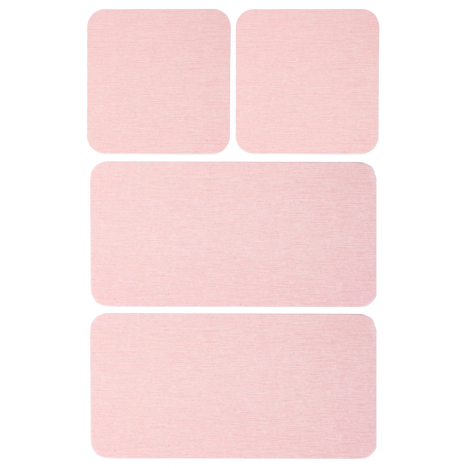 

4pcs Diatomite Coaster Water Absorbent Soap Mat Non-Slip Countertop Tray For Bathroom Kitchen Bathtub Cup Holder Drink Pad Soap