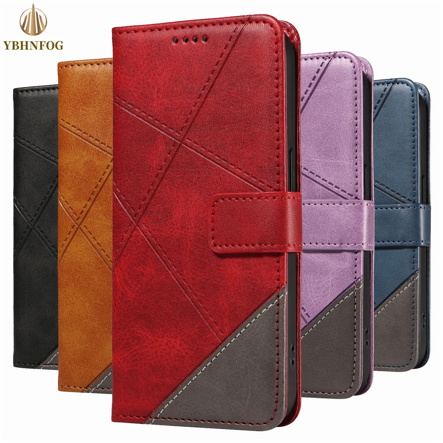 Leather Flip Case For Xiaomi Redmi Note 11 12 13 Pro Plus Magnetic Wallet Satnd Phone Cover For Redmi Note 8 9 10 Book Bag Coque