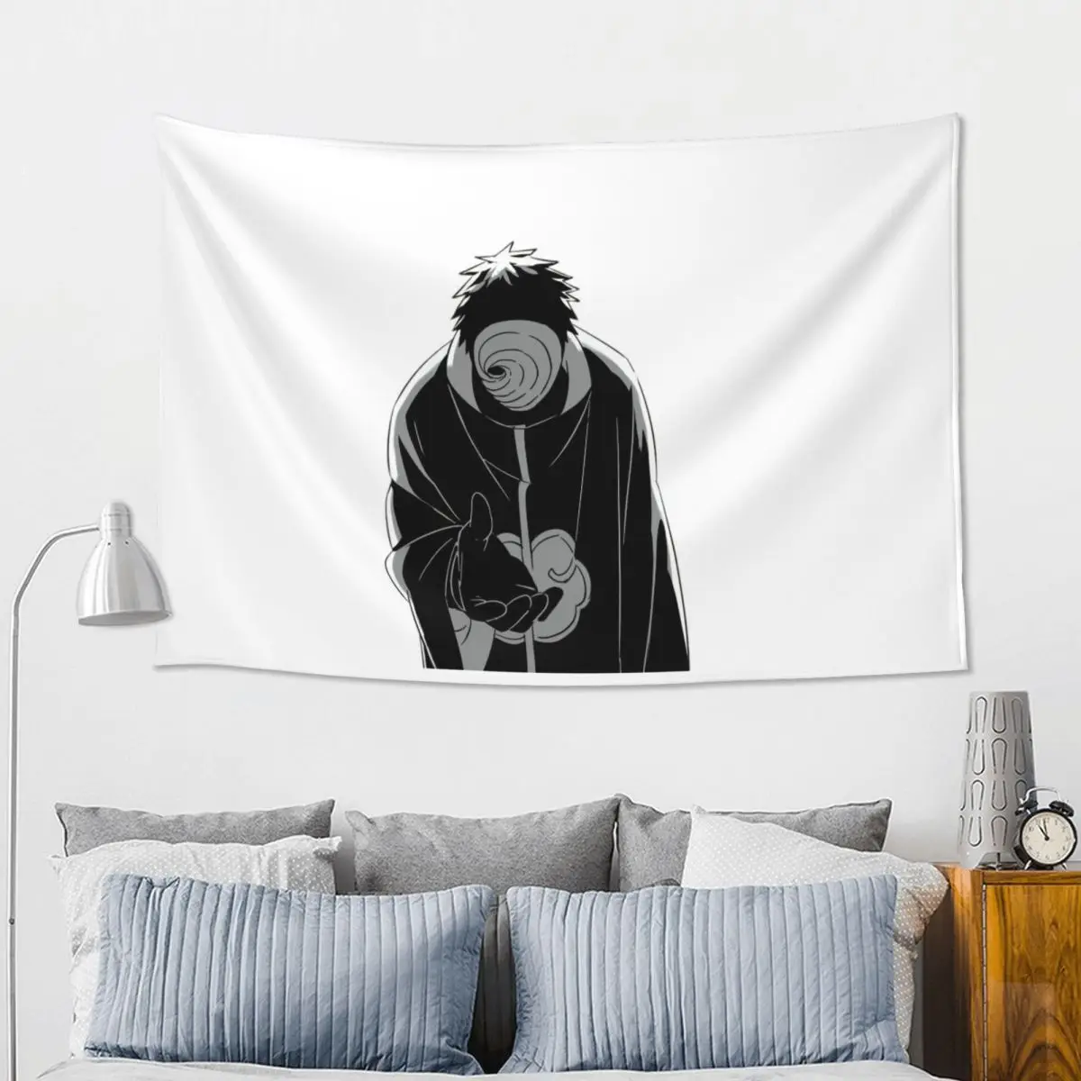 The Masked Villain Tapestry Art Wall Hanging Aesthetic Home Decor Tapestries for Living Room Bedroom Dorm Room