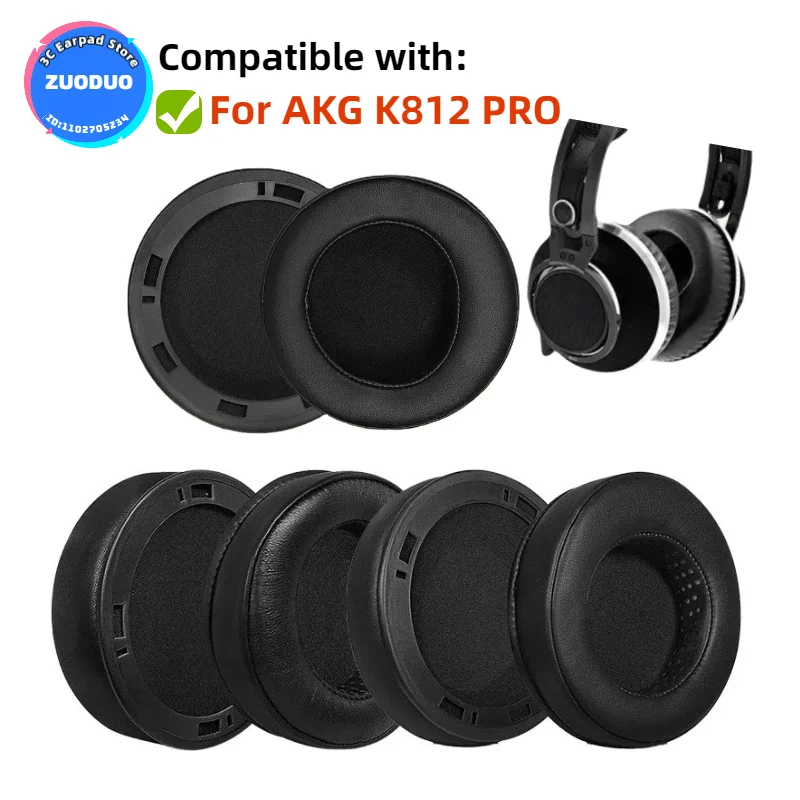 

For AKG K812 PRO Ear Pads Headphone Earpads/Headset Gamer Earpads Ear Pad Cushion Earmuff Cover