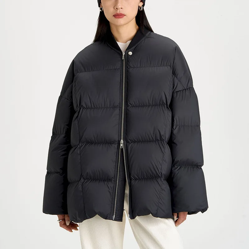 

Зимний новый женский пуховик, свободная теплая бейсбольная куртка для поездок на работу