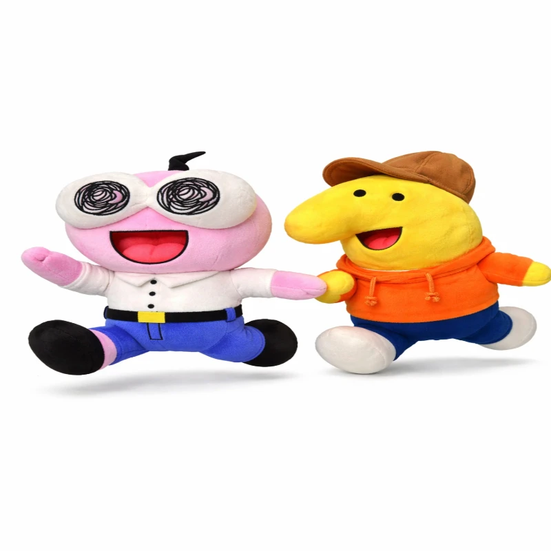 

Smiling Friends Anime Plush Toy Cute Cartoon Plush Doll Soft Stuffed Plushie Kids Birthday Gift Collectible Room Decor