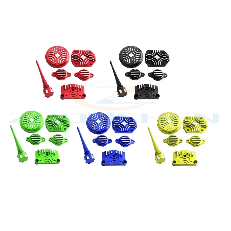 

Motorcycle CNC Engine Dress Up Cover Kit Parts For Lifan 125CC Zongshen YX140cc YX 140 Cc Pit Dirt Bike ATV Quad Go Kart