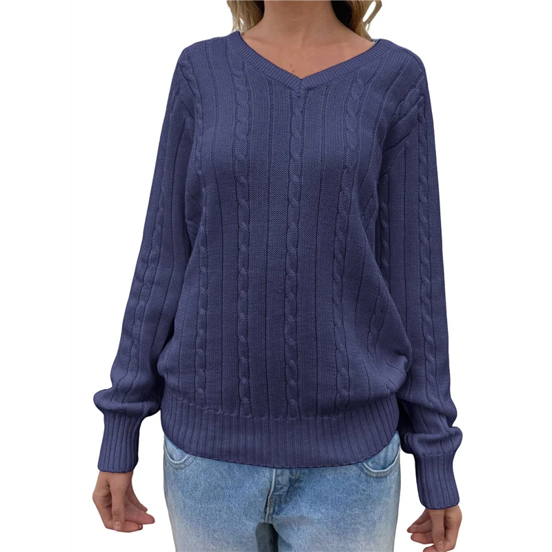 

Женские вязаные мягкие деловые повседневные модные классические пуловеры, свитера, осенние наряды